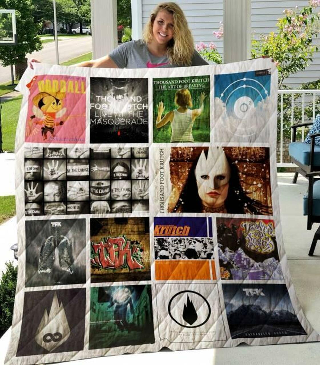 Tand Foot Krutch Quilt Blanket Limited Quilt Blanket
