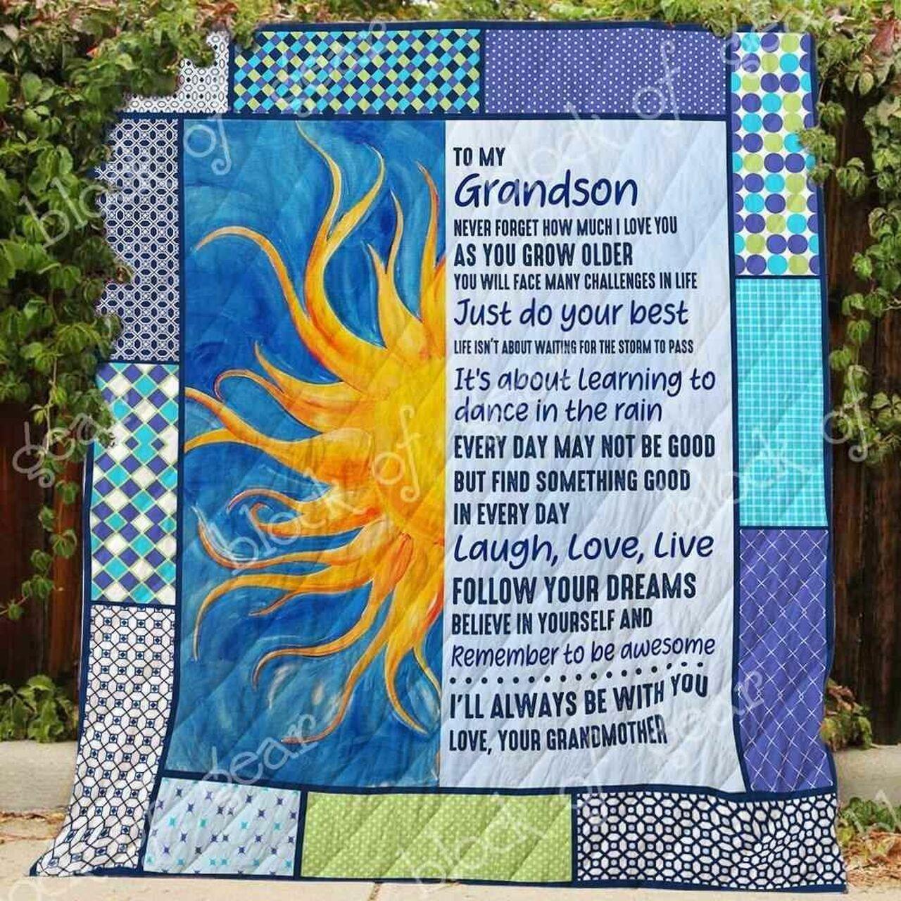 My Gron I Love You Blanket Kc1807 Quilt