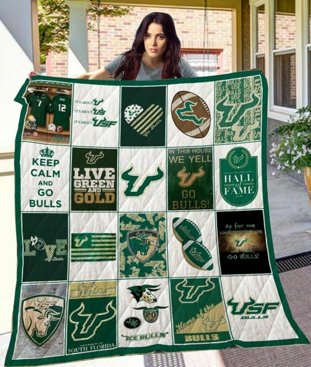 Ncouth Florida B Quilt Blanket #1125