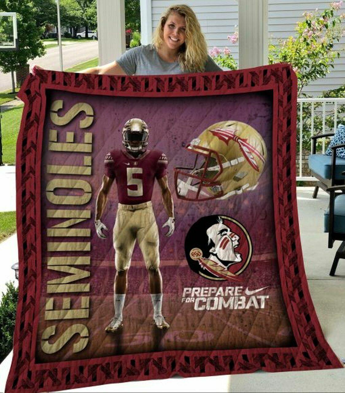 Ncaa Floritaemin Quilt Blanket #67