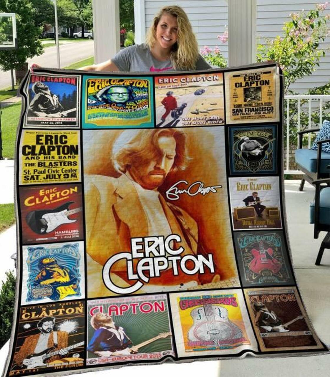 Eric Clapton Quilt Blanket Hvt280505 Quilt