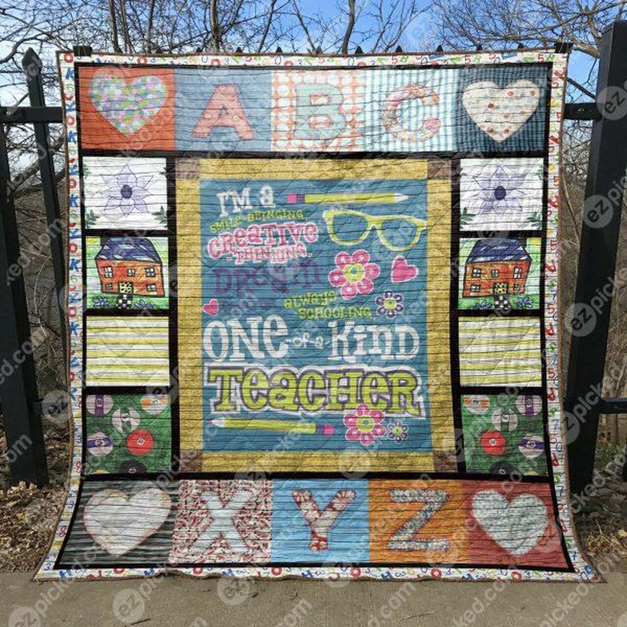One Of A Kind Teacher Quilt Blanket Ytp0 Quilt