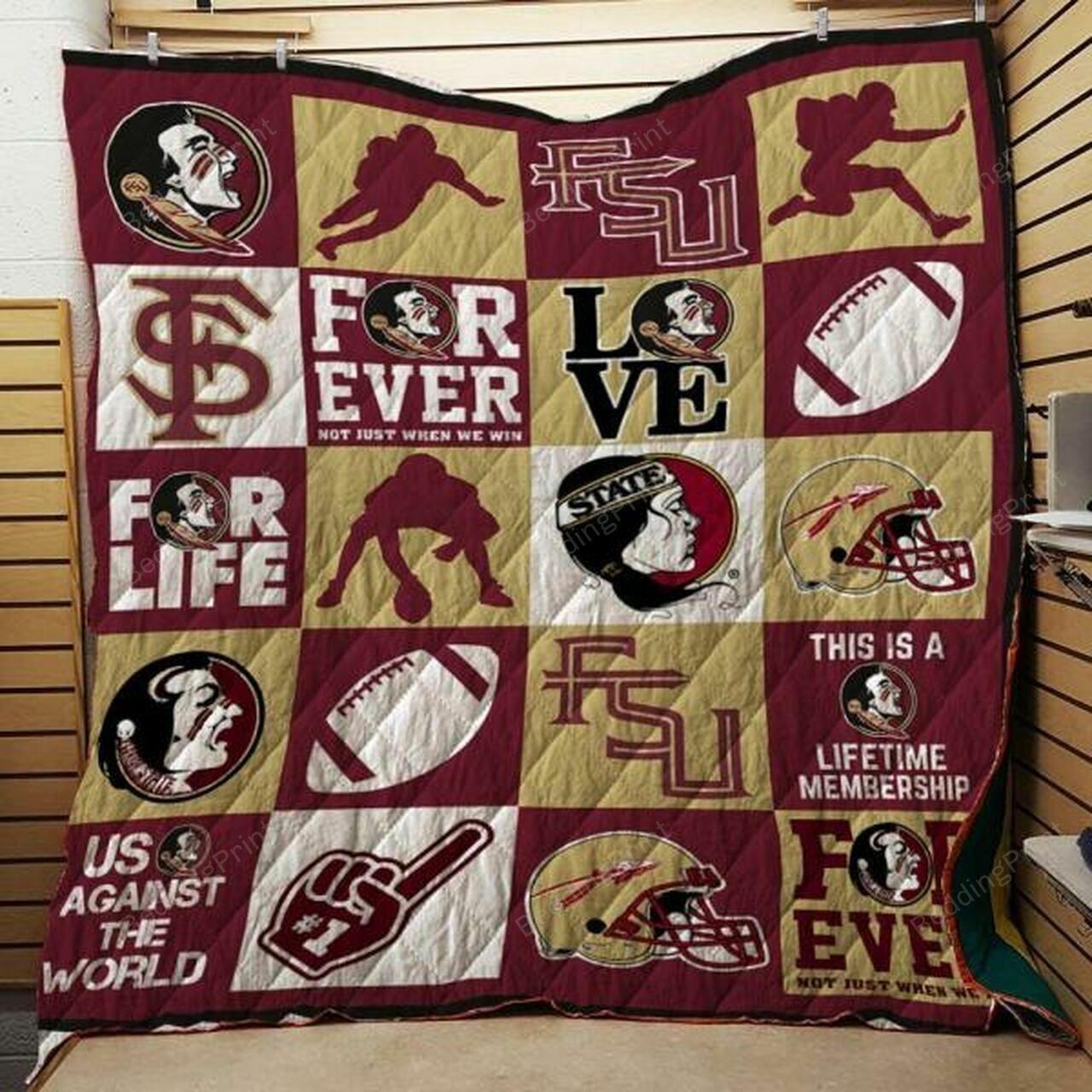 Ncaa Floritaemin Quilt Blanket #52