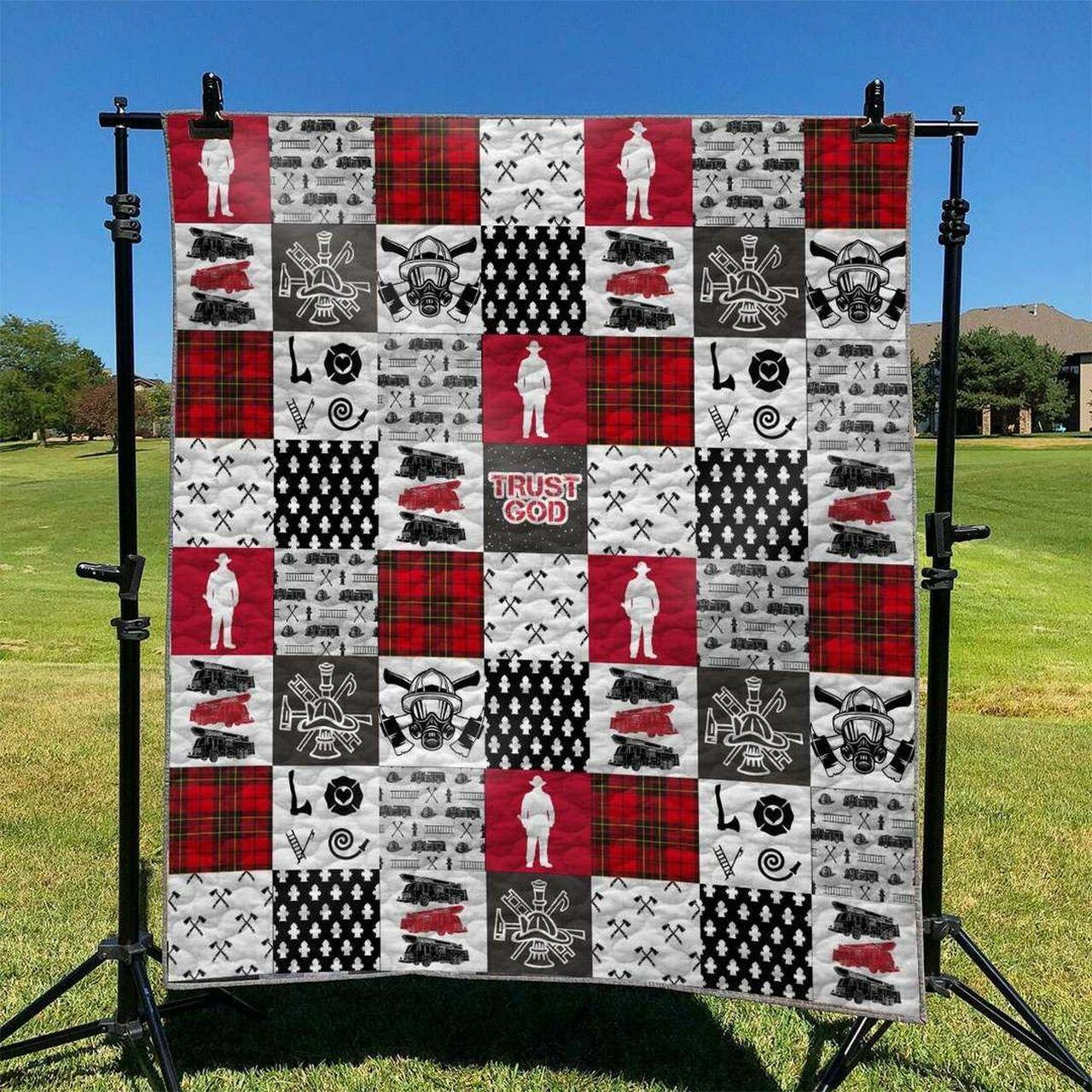 Firefighter Td2809498 Quilt Blanket