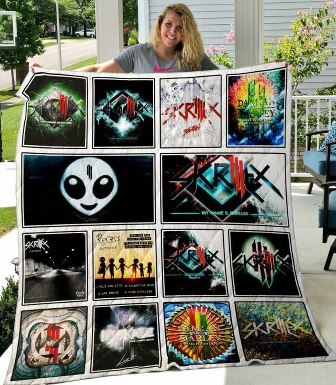 Skrillex Quilt Blanket Limited Quilt Blanket