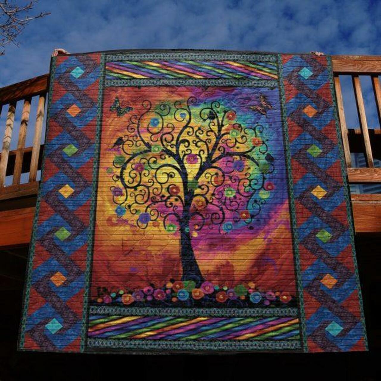 Life T Tree Quilt Blanket Py68 Quilt