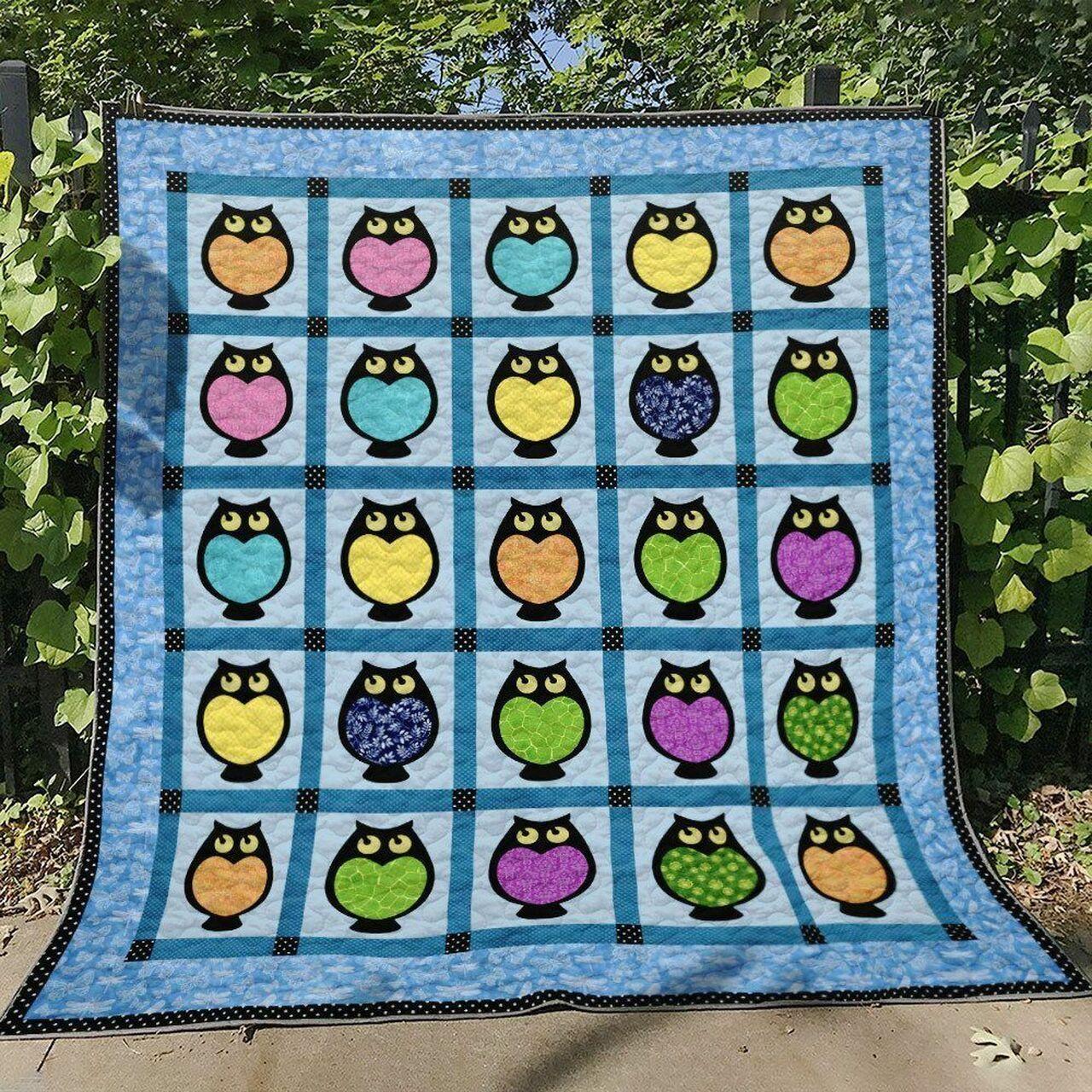 Owl Ht160719 Quilt Blanket
