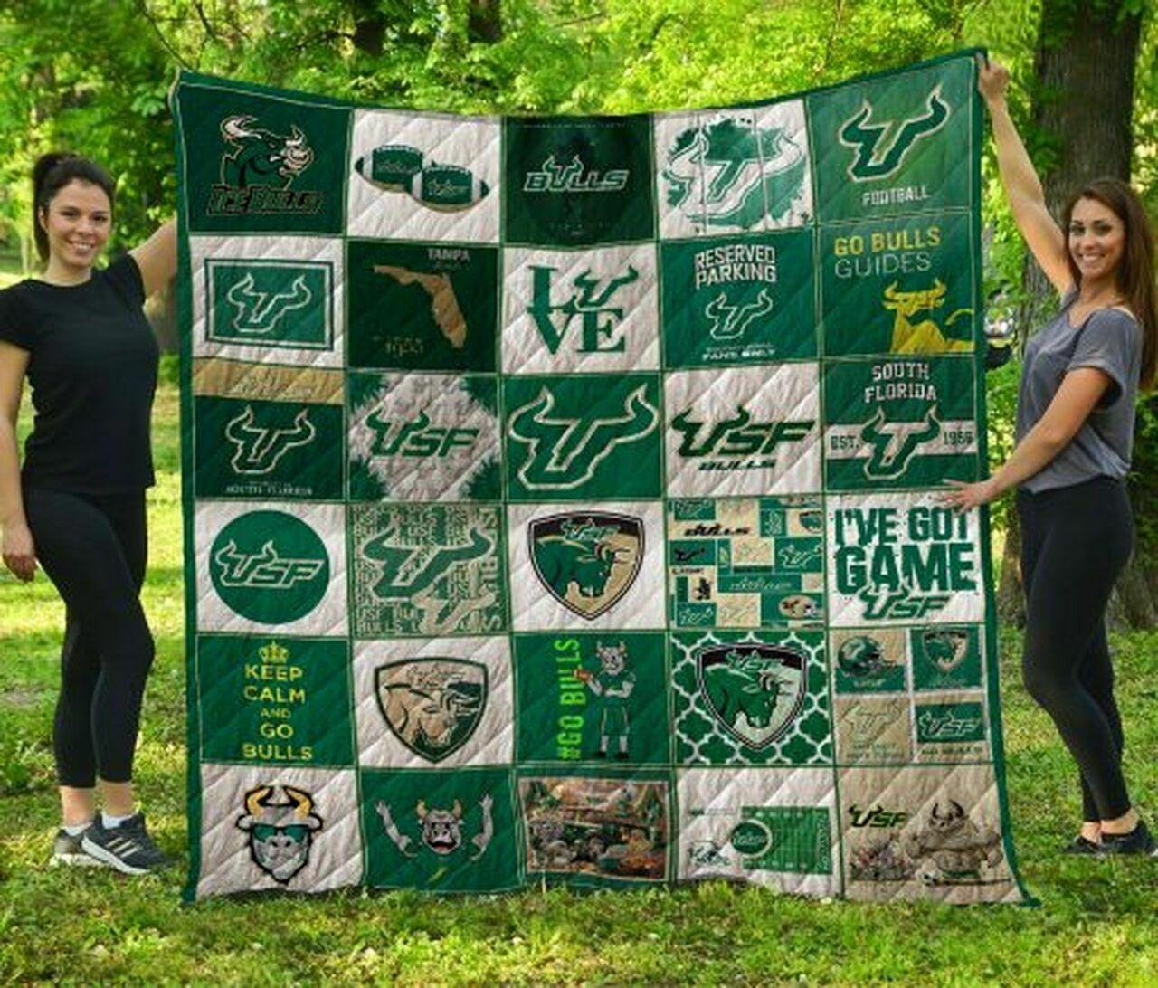 Ncouth Florida B Quilt Blanket #1124