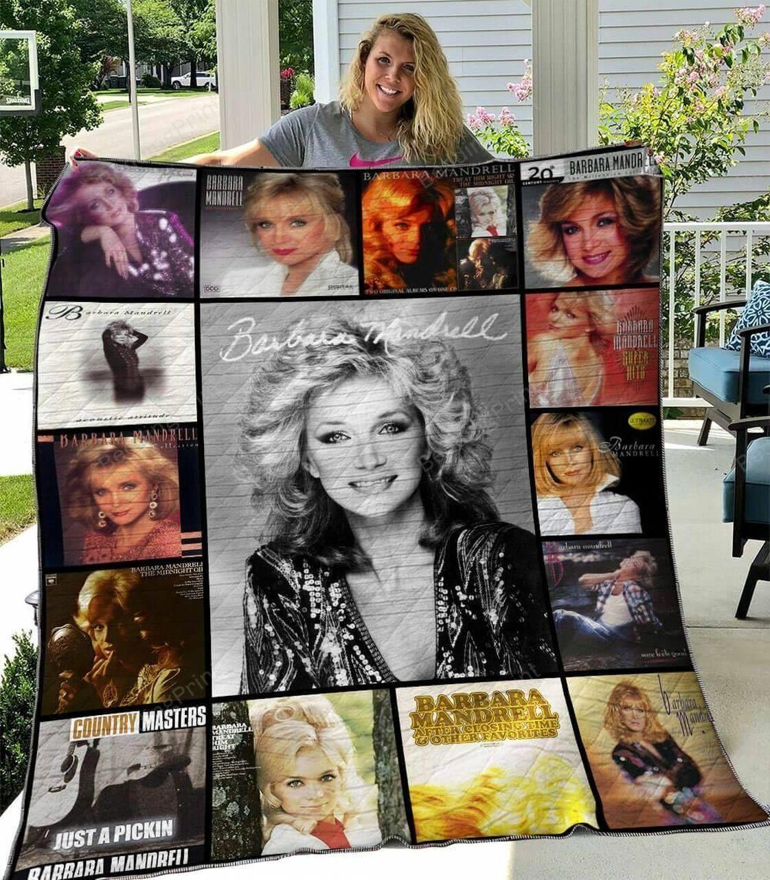 Barbara Mandrell Quilt Blanket
