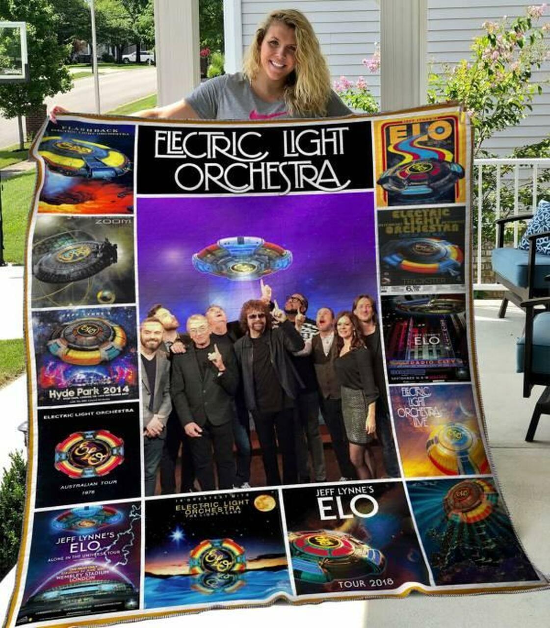 Electric Light Ortra Quilt Blanket Hvt140609 Quilt