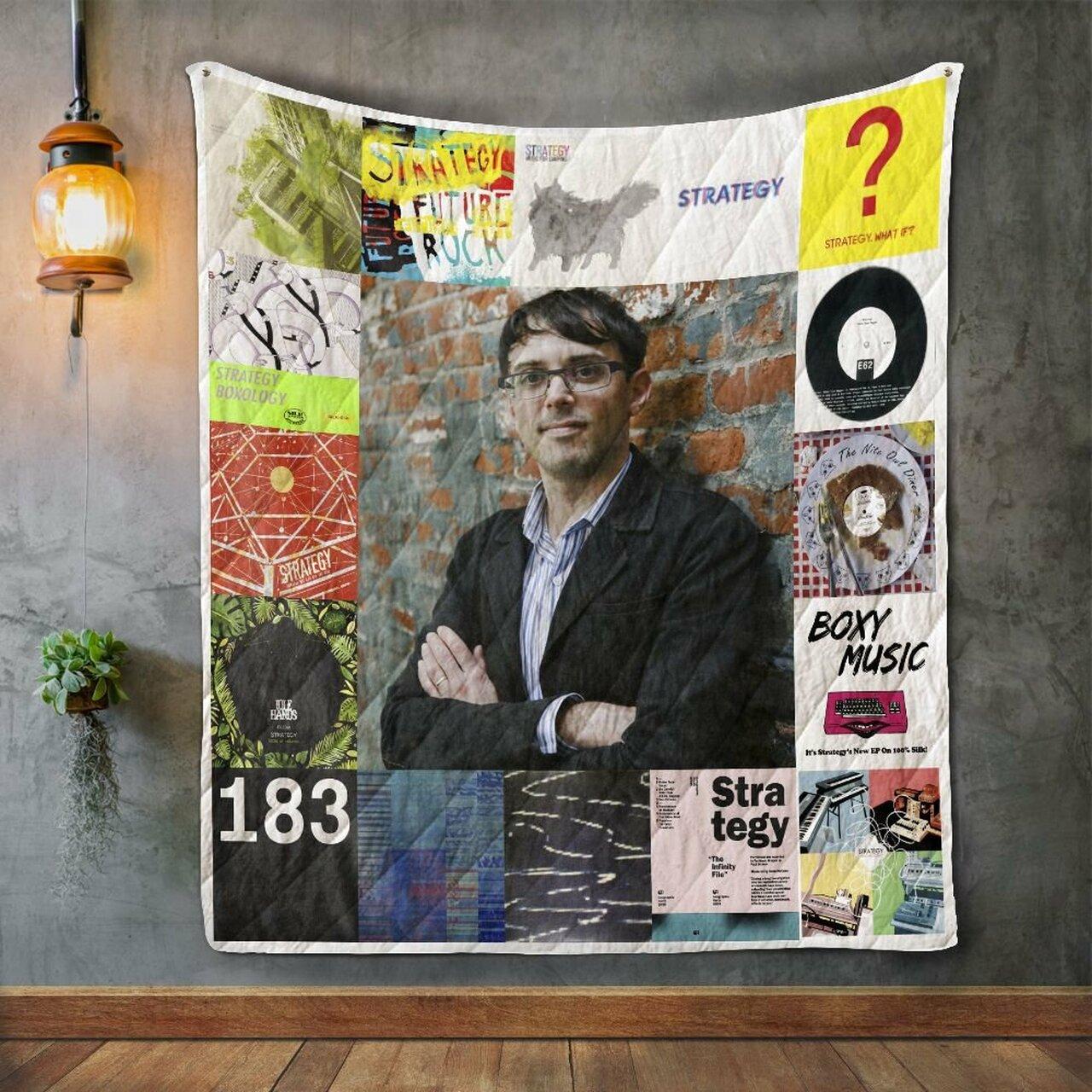 Strategy Album Co Quilt Blanket