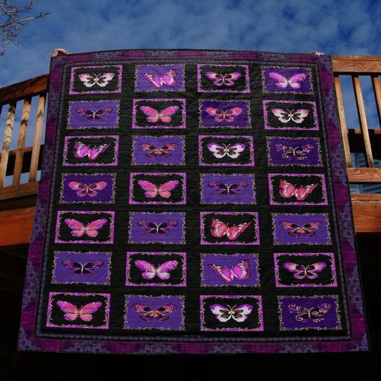 Purple Pare Quilt Blanket Tt99 Quilt