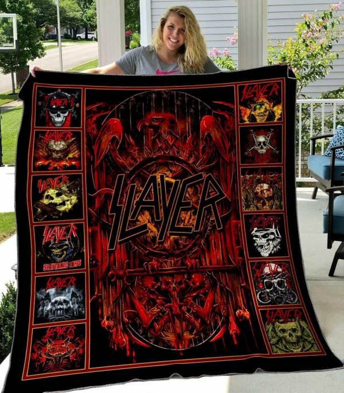 Slayer Quilt Blanket Hvt250513 Quilt