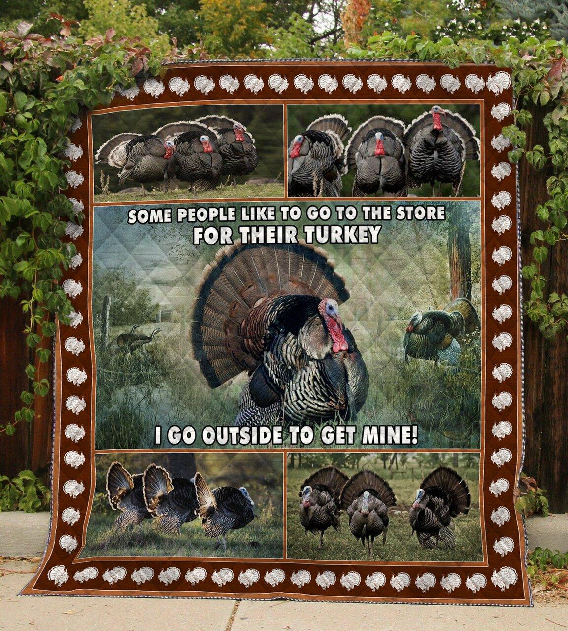 Turkey Bird Blanket 3D Full Printing Txh-Qdd29 Quilt