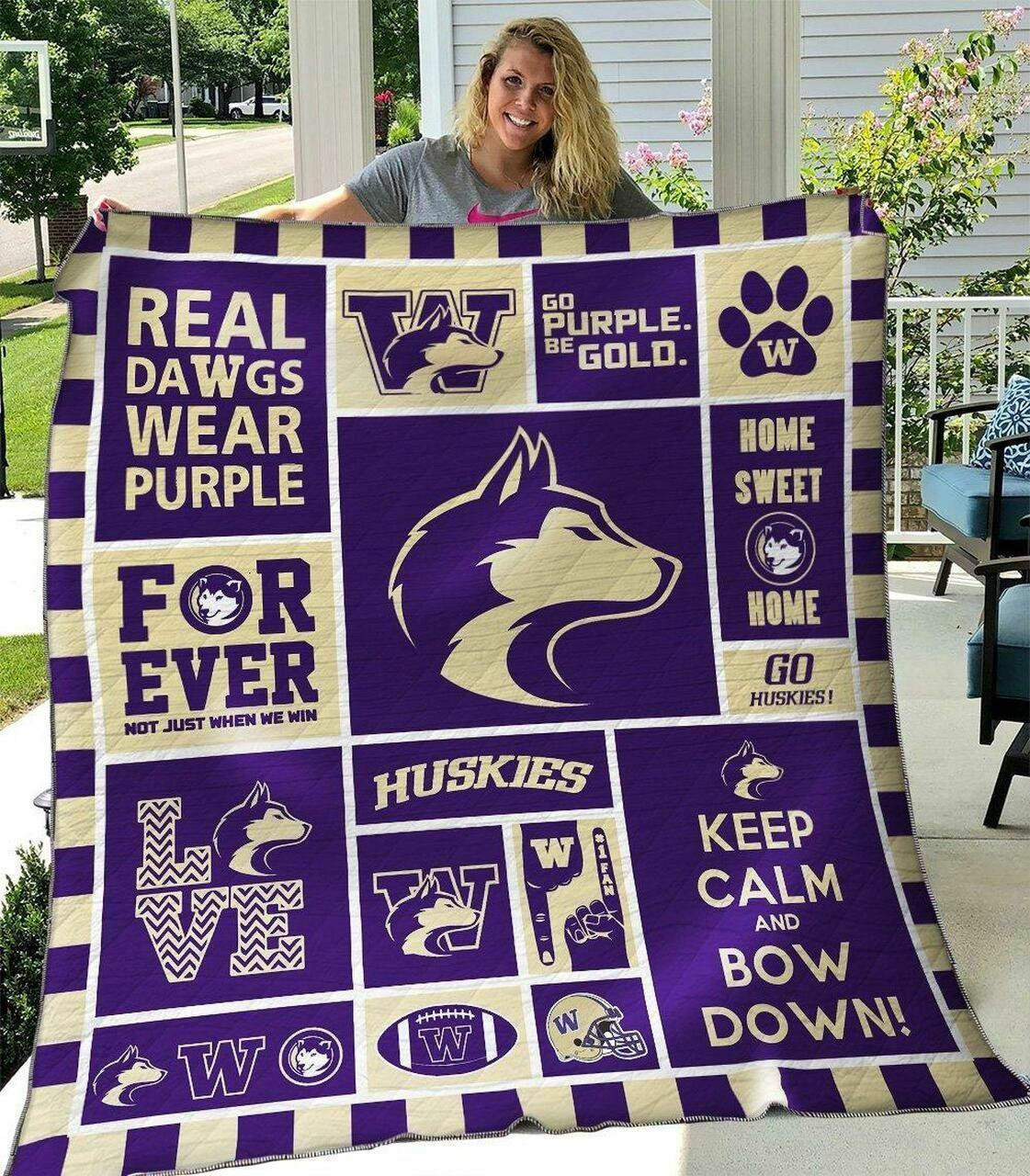 Ncaahington Quilt Blanket #698