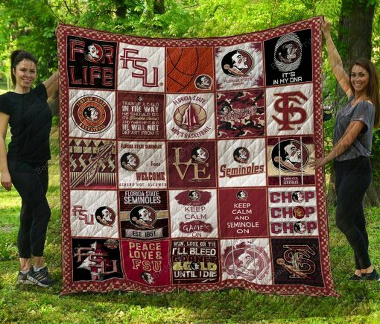 Ncaa Floritaemin Quilt Blanket #65