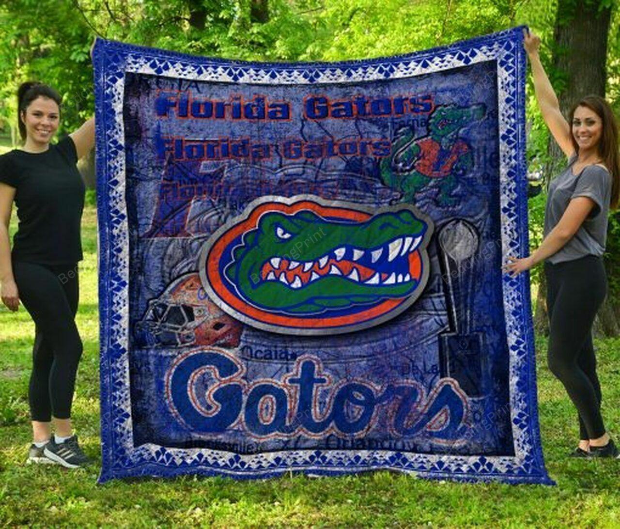 Ncaa Florida Ga Quilt Blanket #839