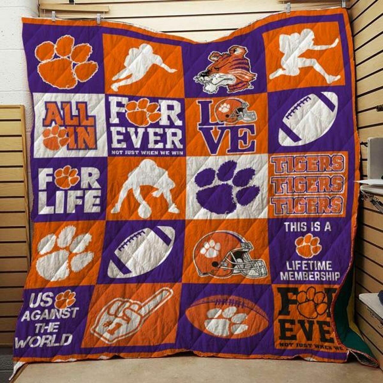 Ncaa Con Ti Quilt Blanket #9