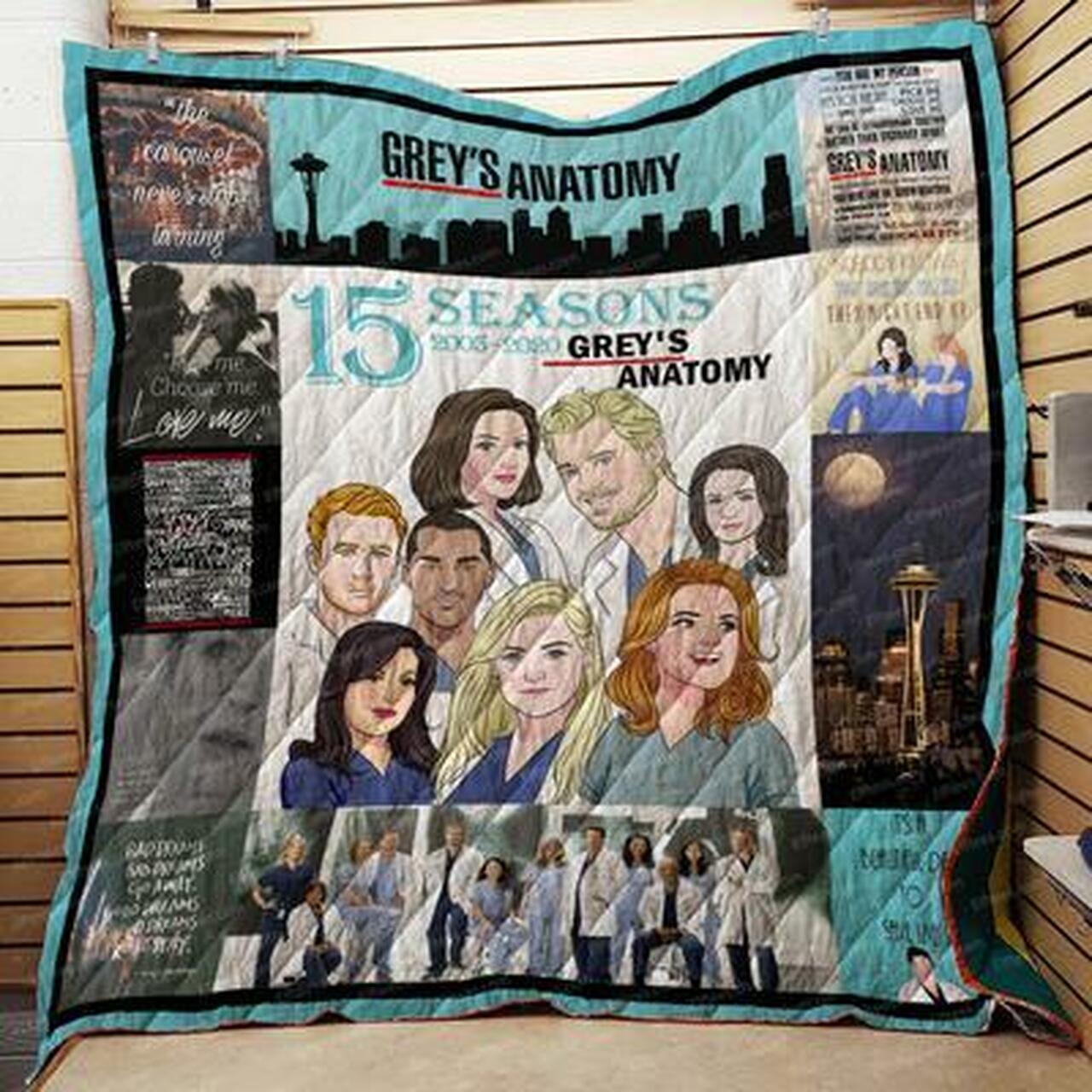 G Anatomy ea Celebration Quilt Blanket Gra01 Quilt