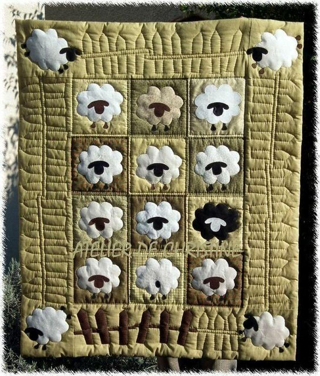 Sheep Cla170649 Quilt Blanket