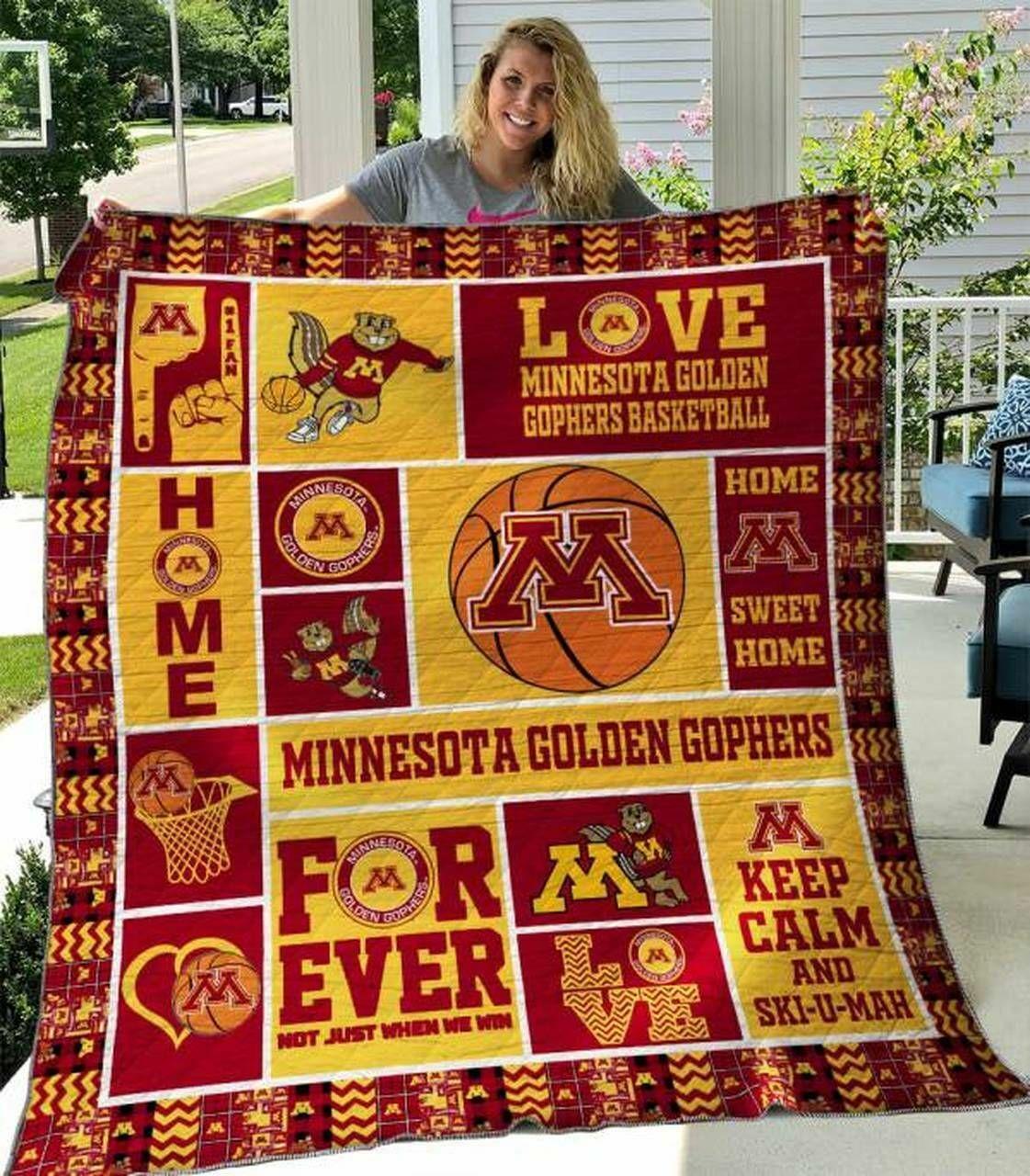 Ncaa Miota Golden Gop Quilt Blanket #478