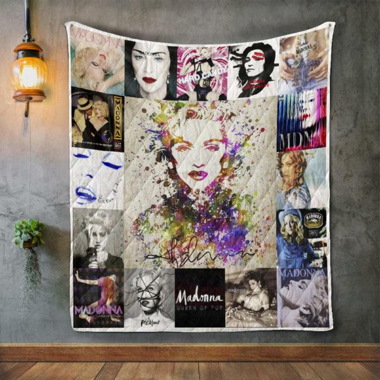 Madonna Ntyle Quilt Blanket Quilt