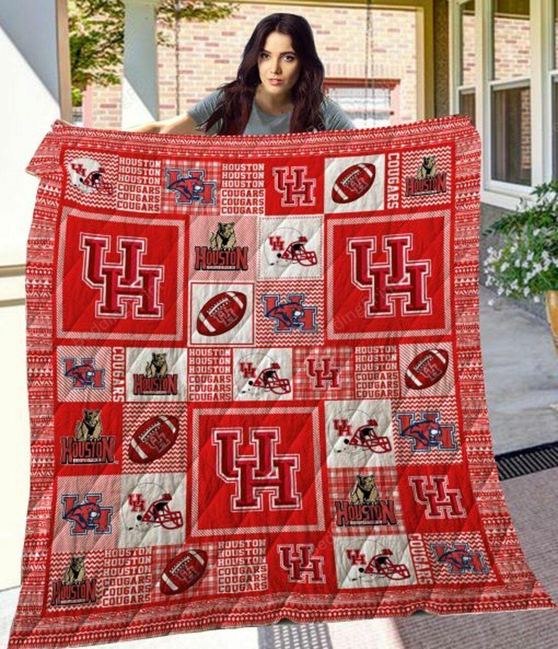 Ncaa ton Cou Quilt Blanket #1091