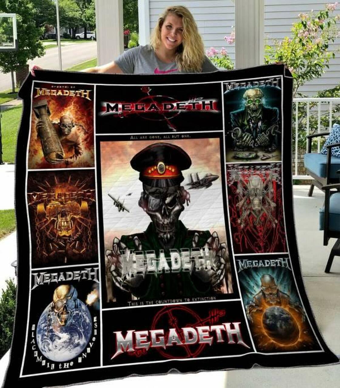 Megadeth Quilt Blanket Hvt250508 Quilt