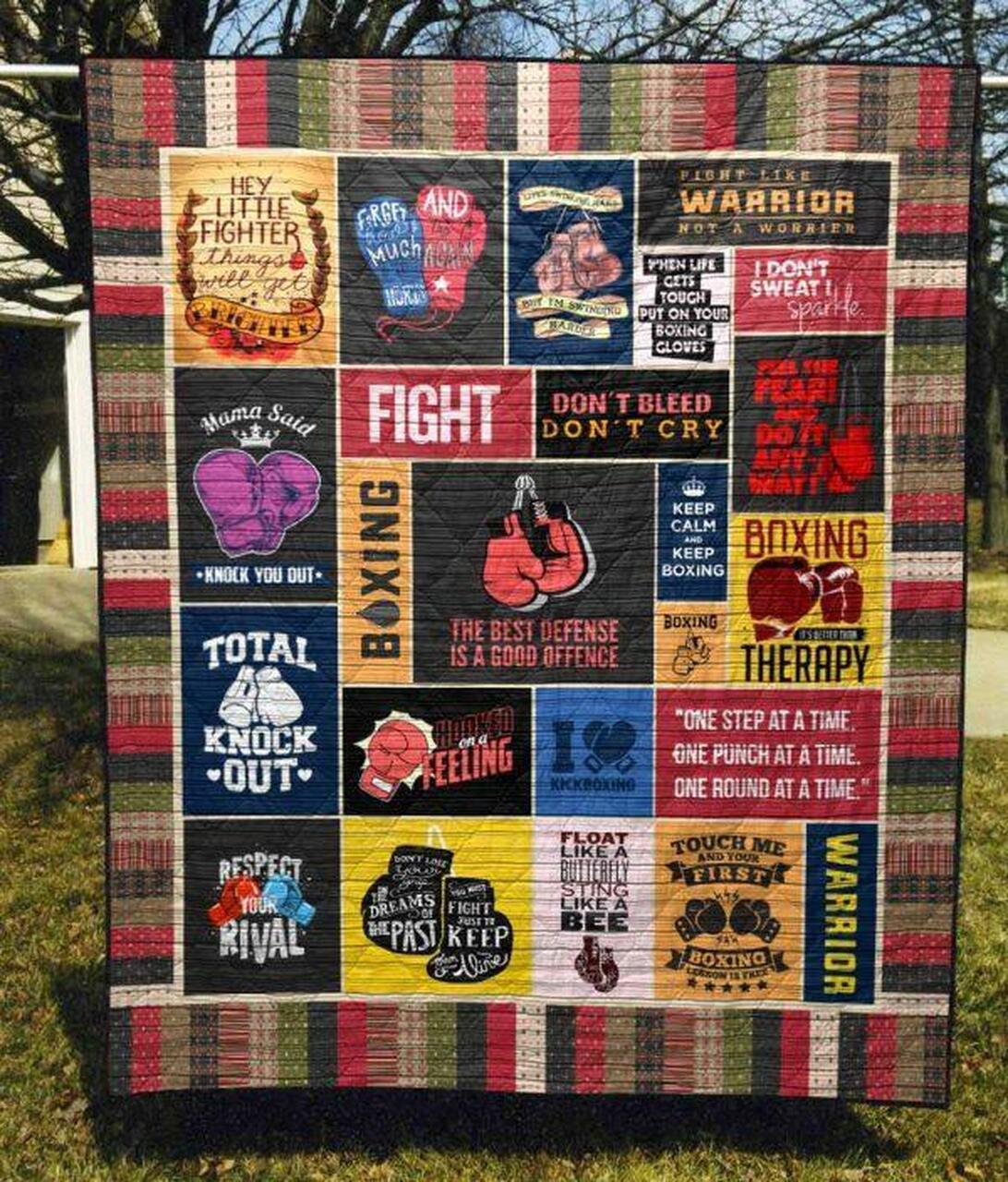 Thet De A Good Offence Quilt Blanket Th19 Quilt