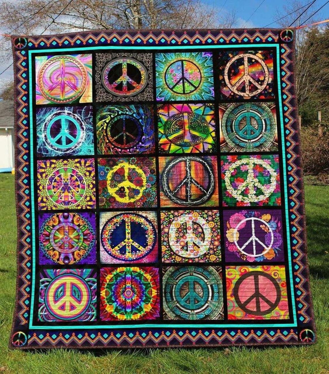 Hippie Bi160704B Tbg Quilt Blanket