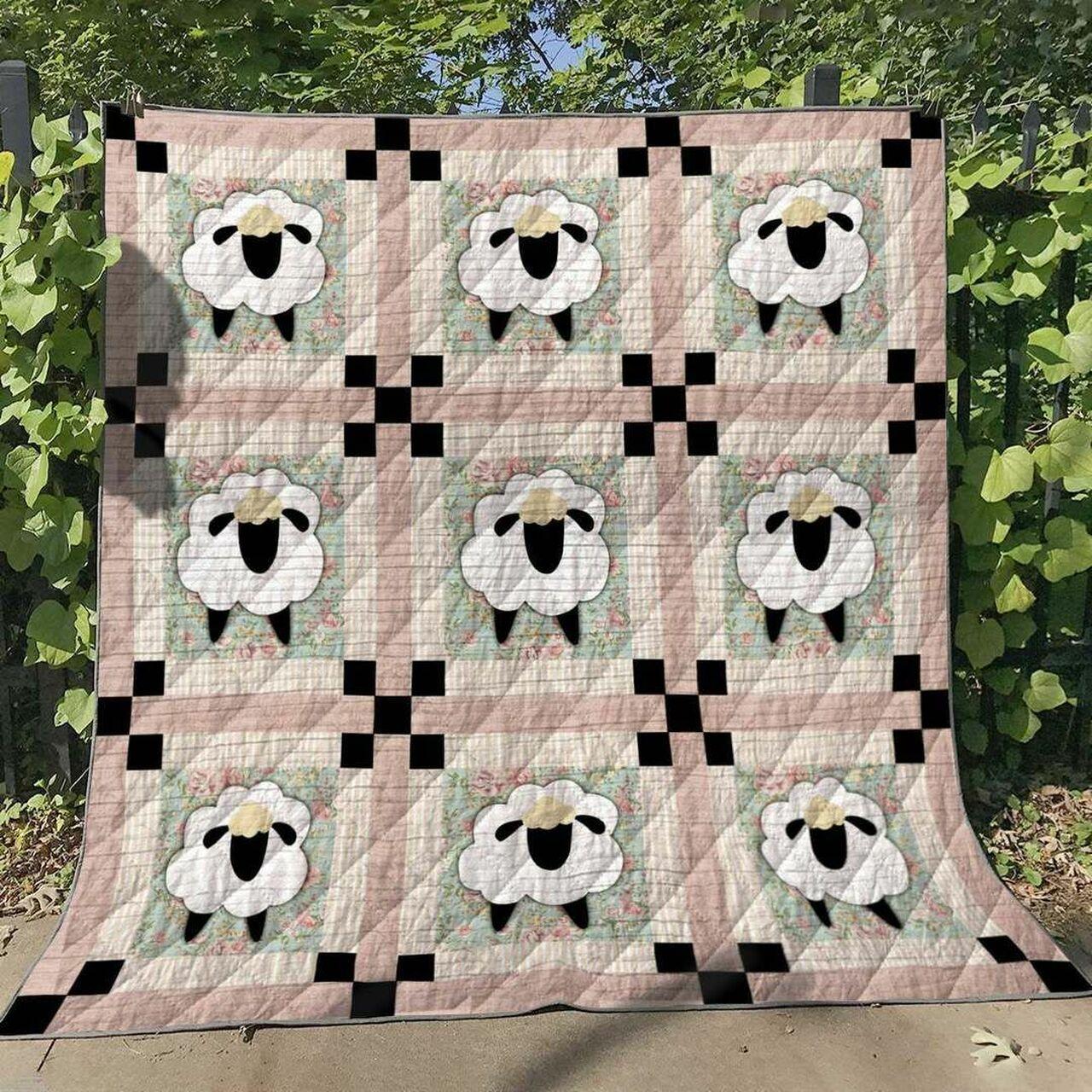 Sheep Hm140624 Quilt Blanket