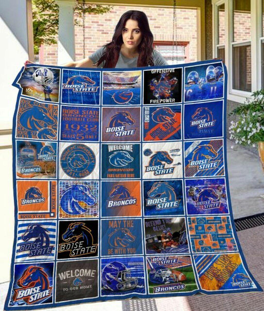 Ncaa e State Bro Quilt Blanket #1396