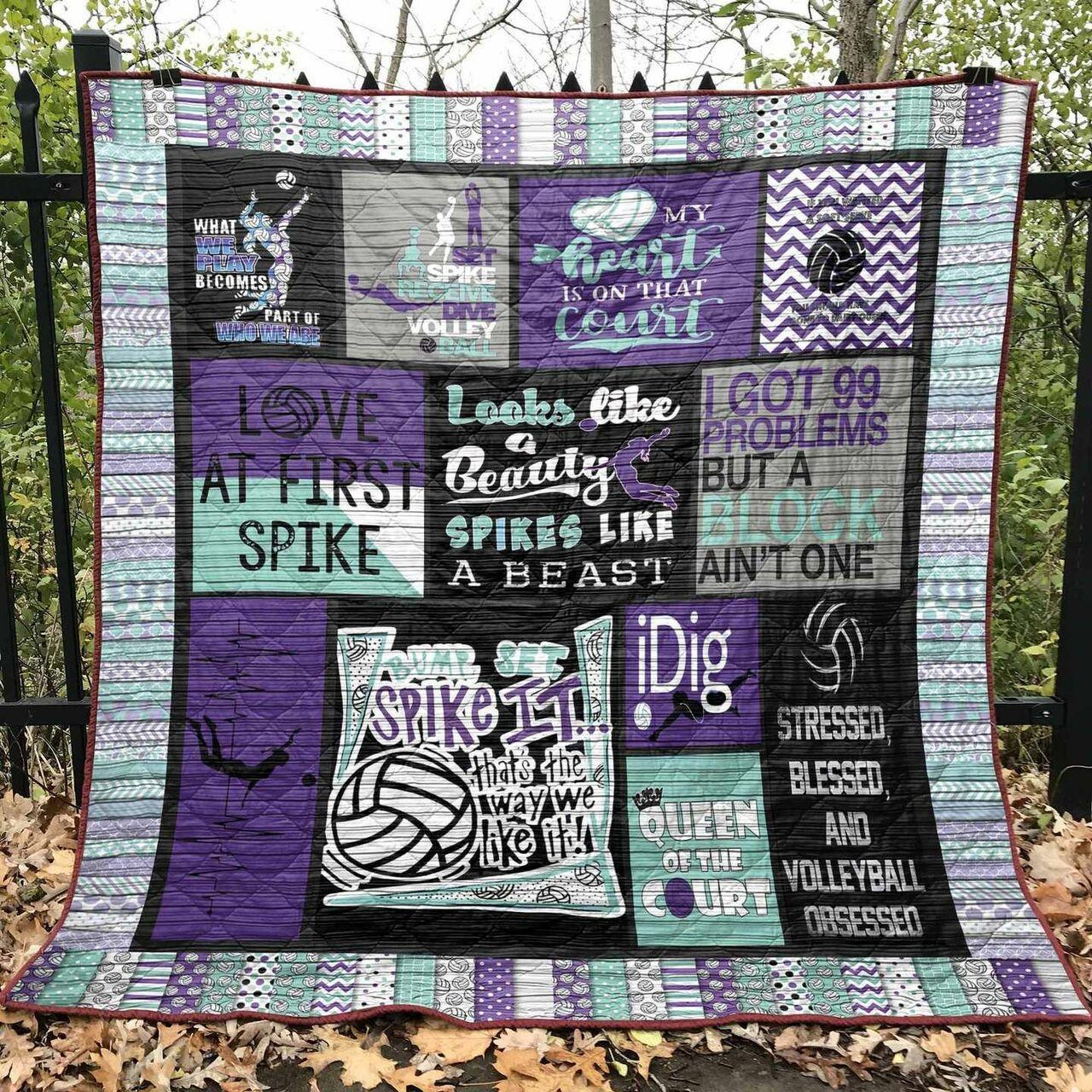 Look Like A Beaupike Like A t Pkt240630 Quilt Blanket