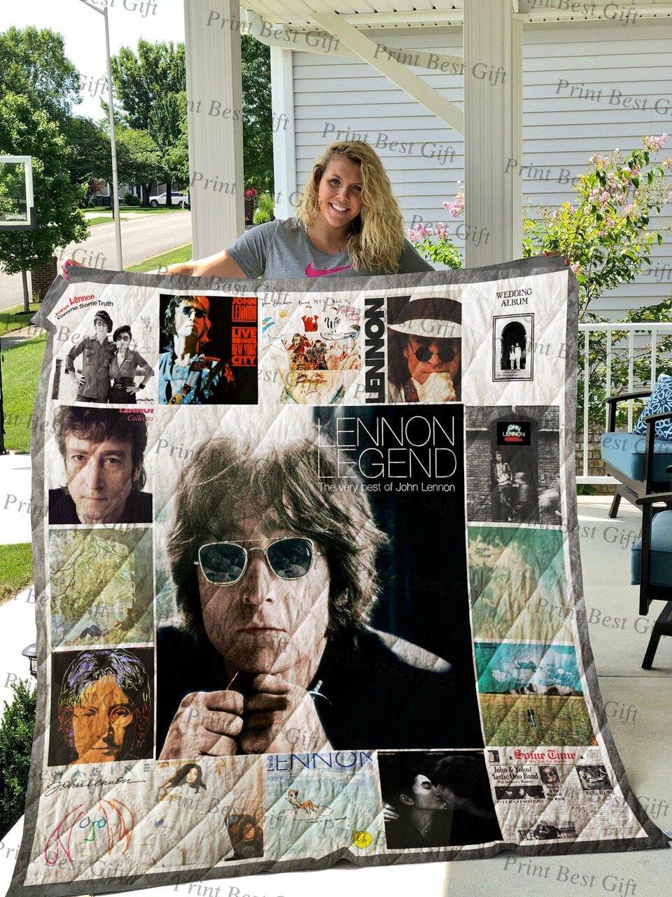 John Lennonter Quilt Blanket