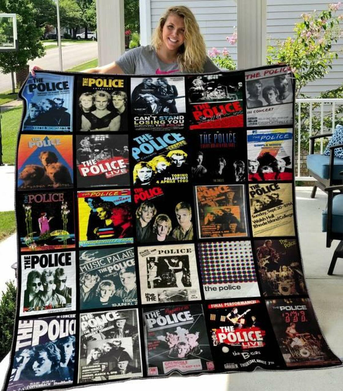 The Police Quilt Blanket Hvt280526 Quilt