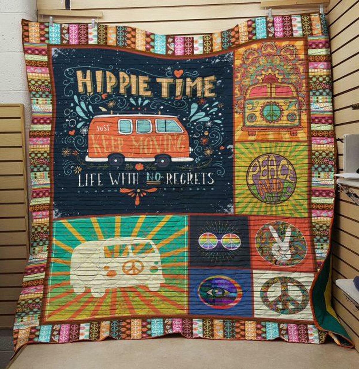 Hippie 8030206 Quilt Blanket Quilt
