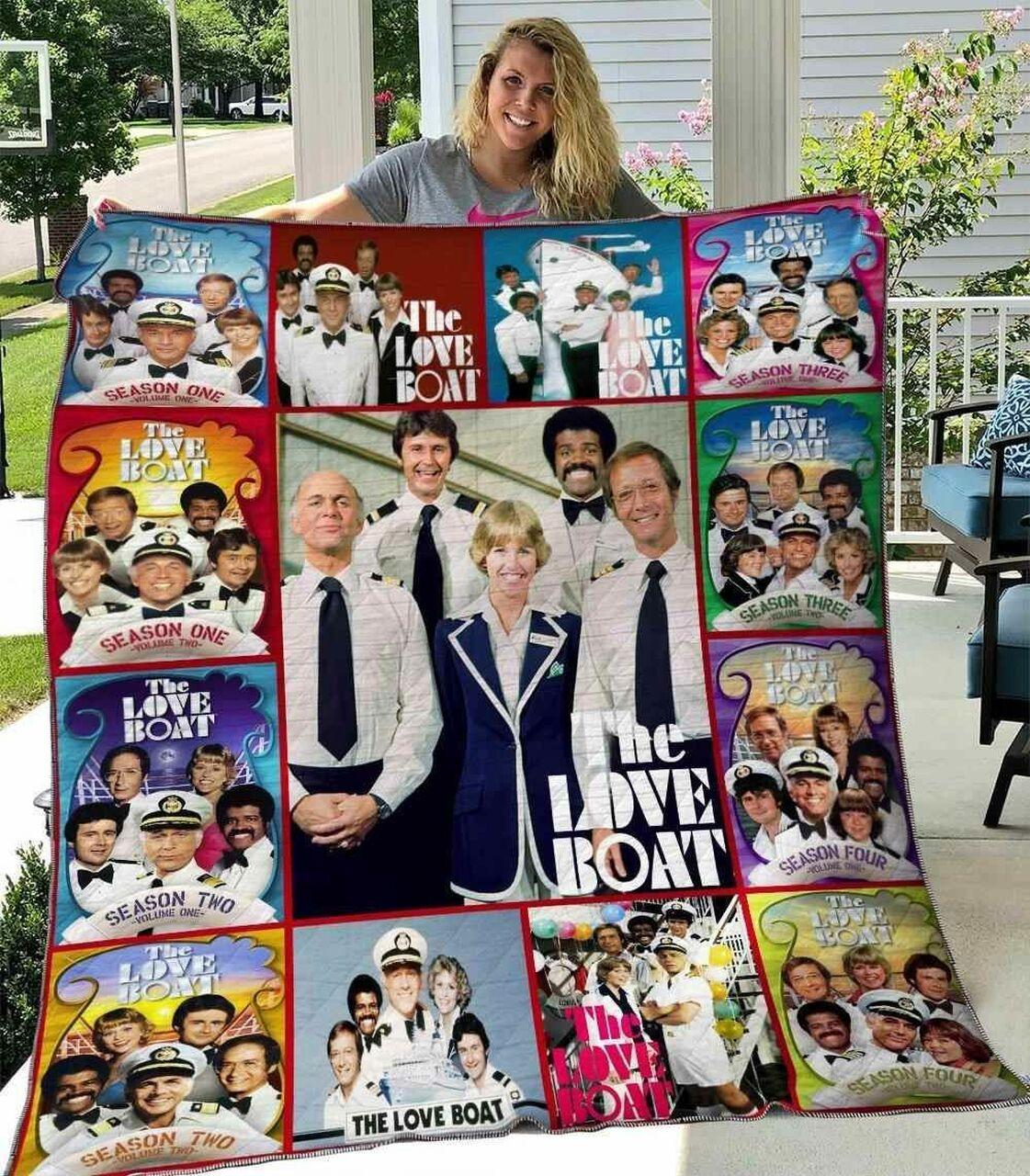 The Love Boat Blanket Th1607 Quilt
