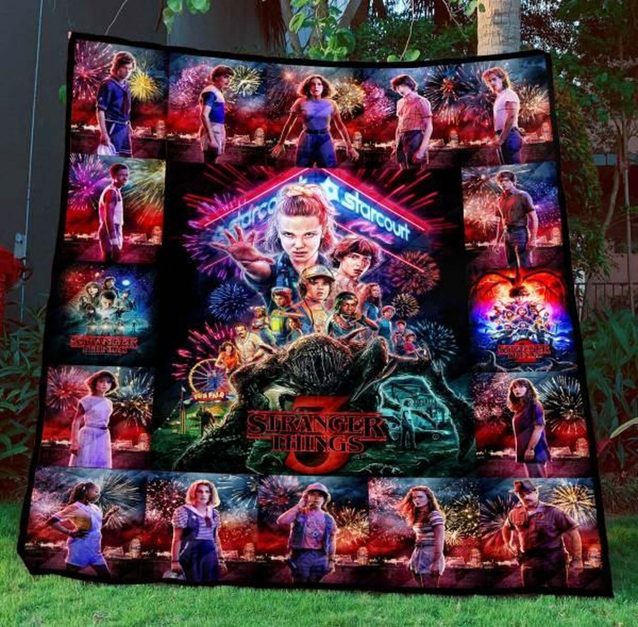 Stranger Th Quilt Blanket Limited Quilt Blanket