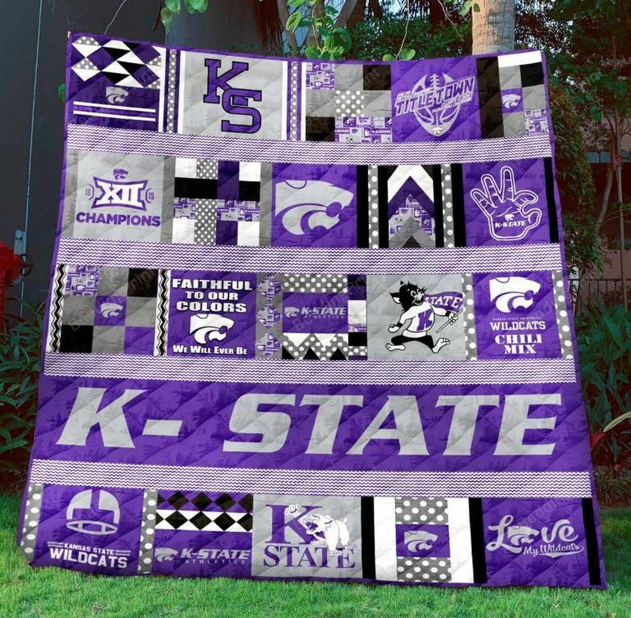 Ncaa tate Wild Quilt Blanket #337