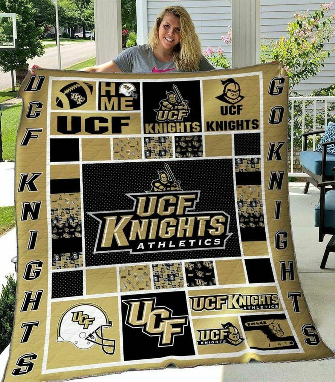 Ncaa Ucf Kni Quilt Blanket #1149