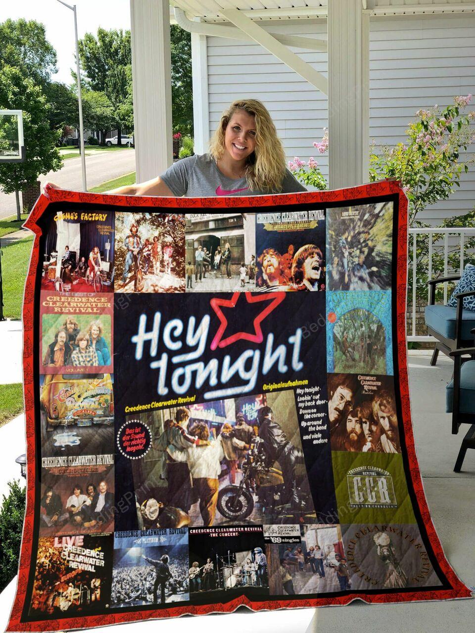 Creedence Clearwater Revival Al Coverter Quilt Blanket