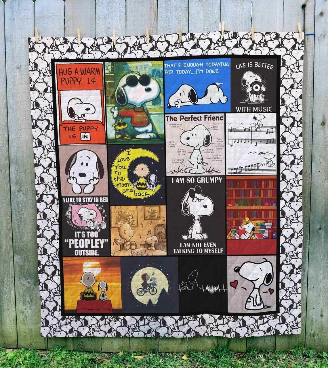 Snoopy 02 Blanket Th0607 Quilt