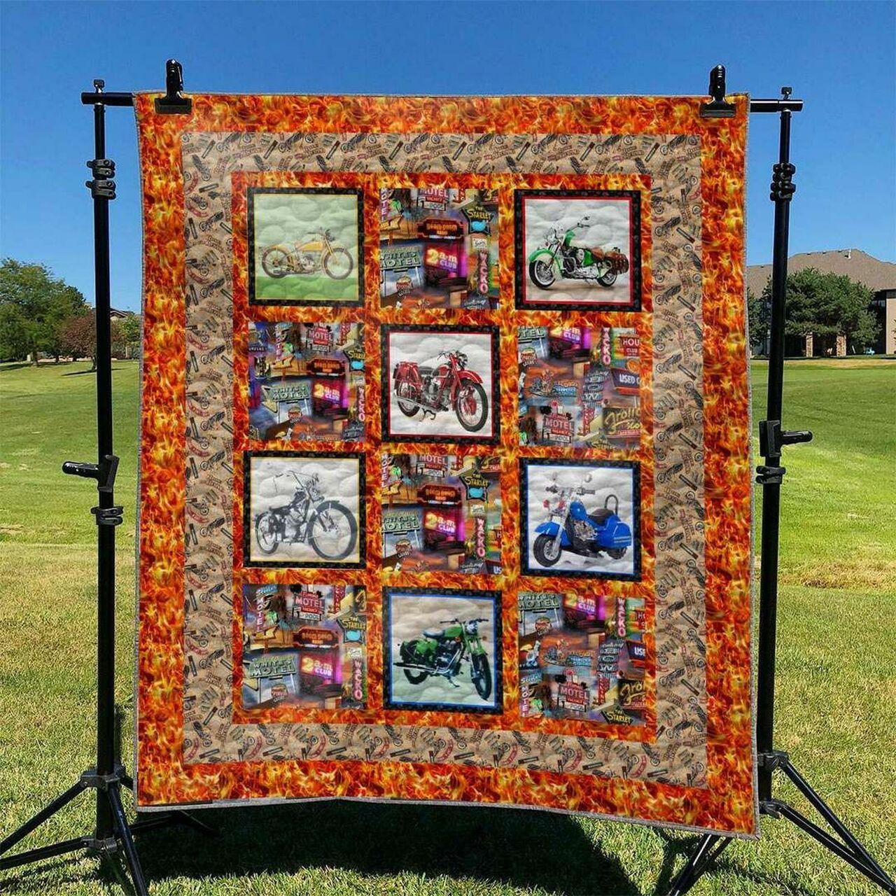 Biker Td2809076 Quilt Blanket