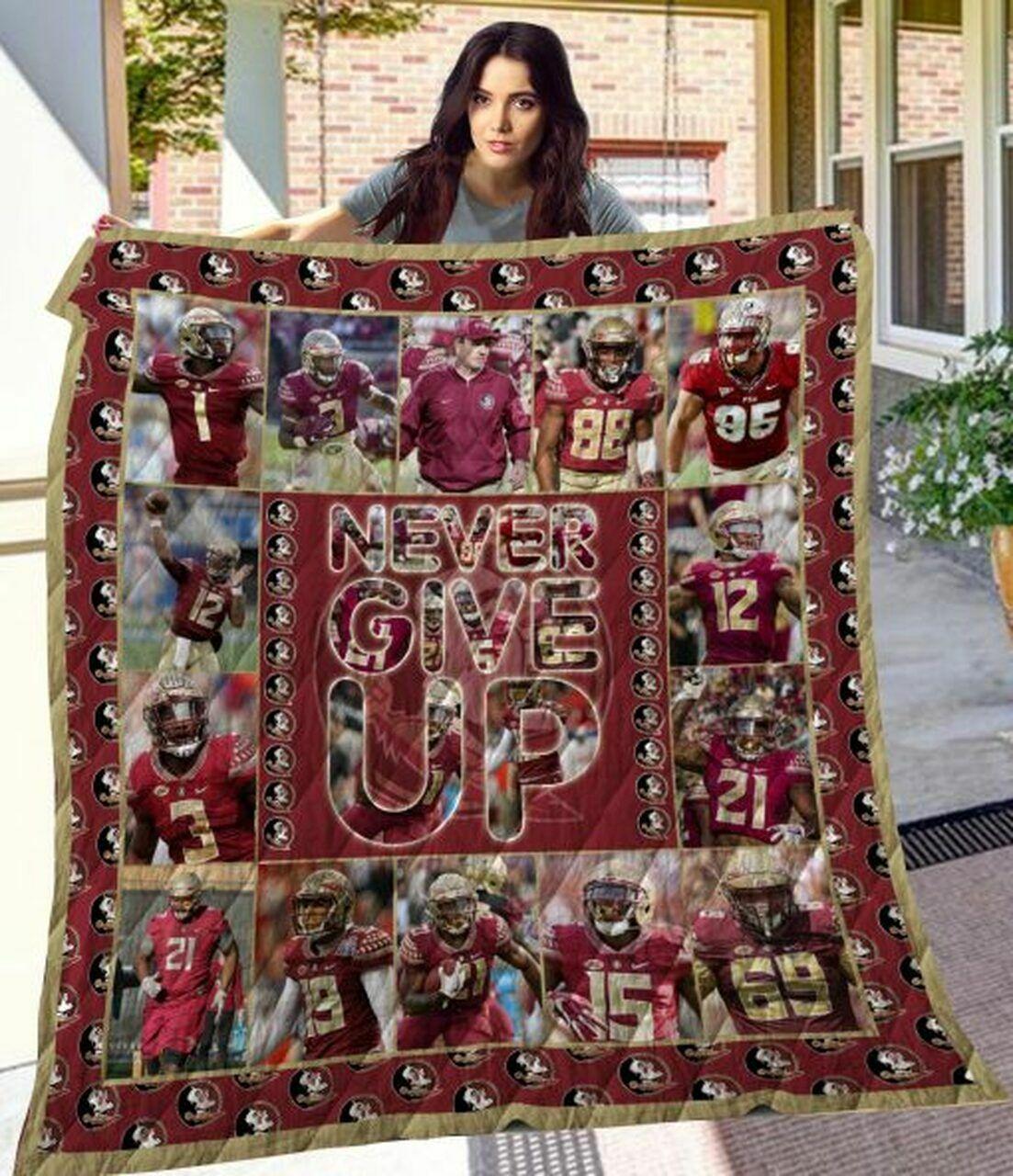Ncaa Floritaemin Quilt Blanket #63