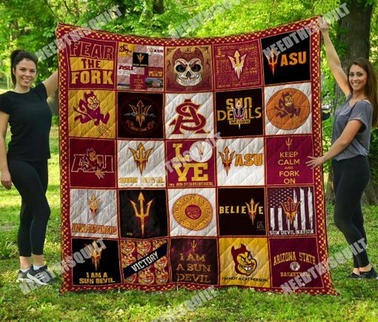 Ncaa Arizotaun De Quilt Blanket #583