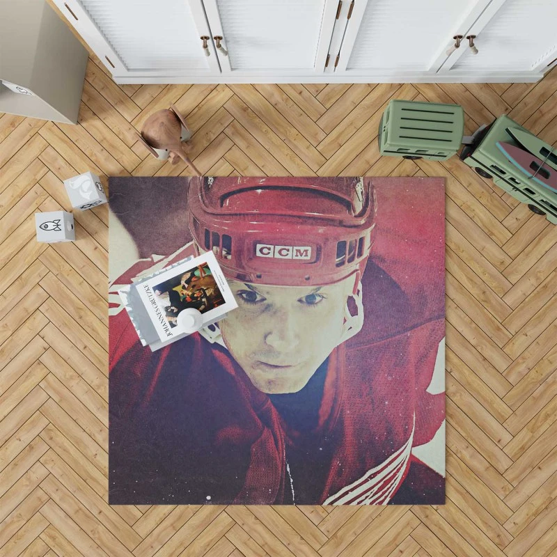 Steve Yeoman Nhl Hockey Player Rug