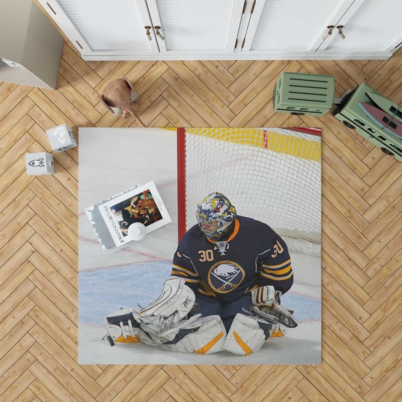 Ryan Miller Nhl Player Rug