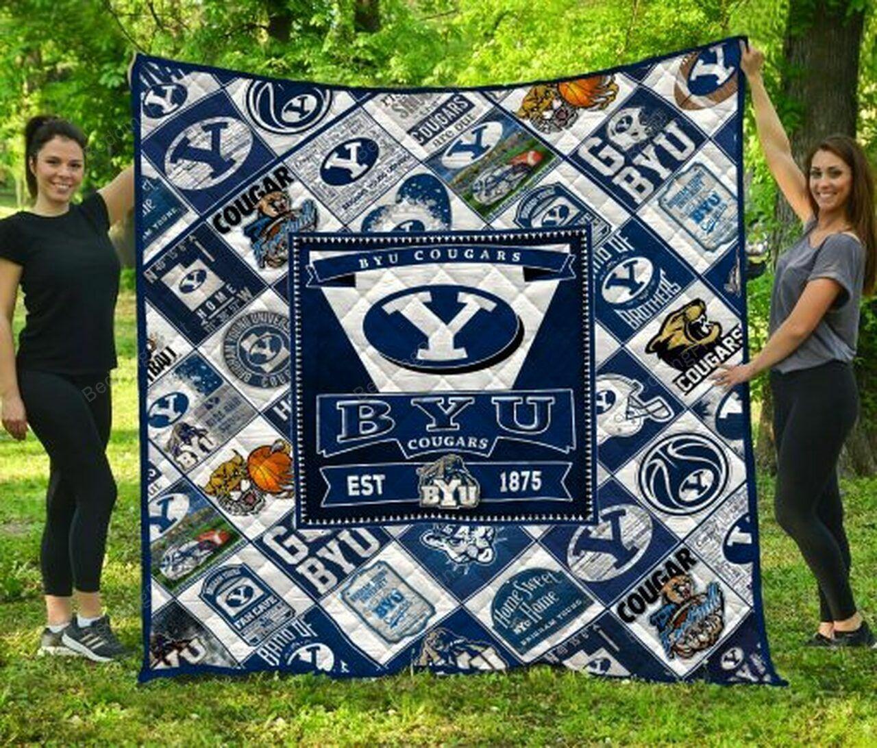 Ncaa Byu Cou Quilt Blanket #1622