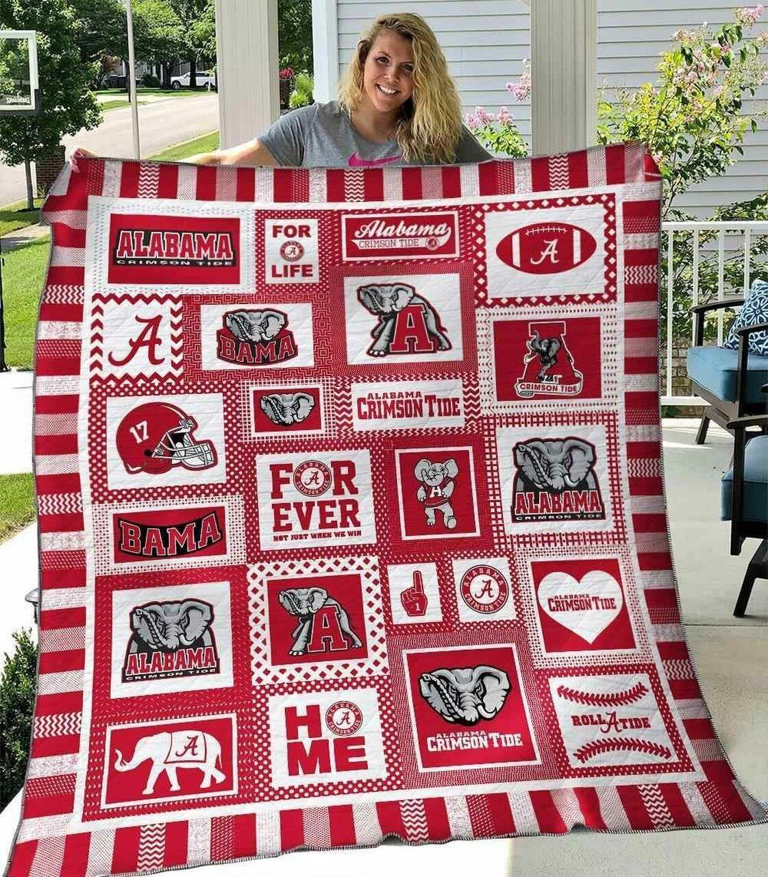Alabama Con Tide 2 Blanket Th1607 Quilt
