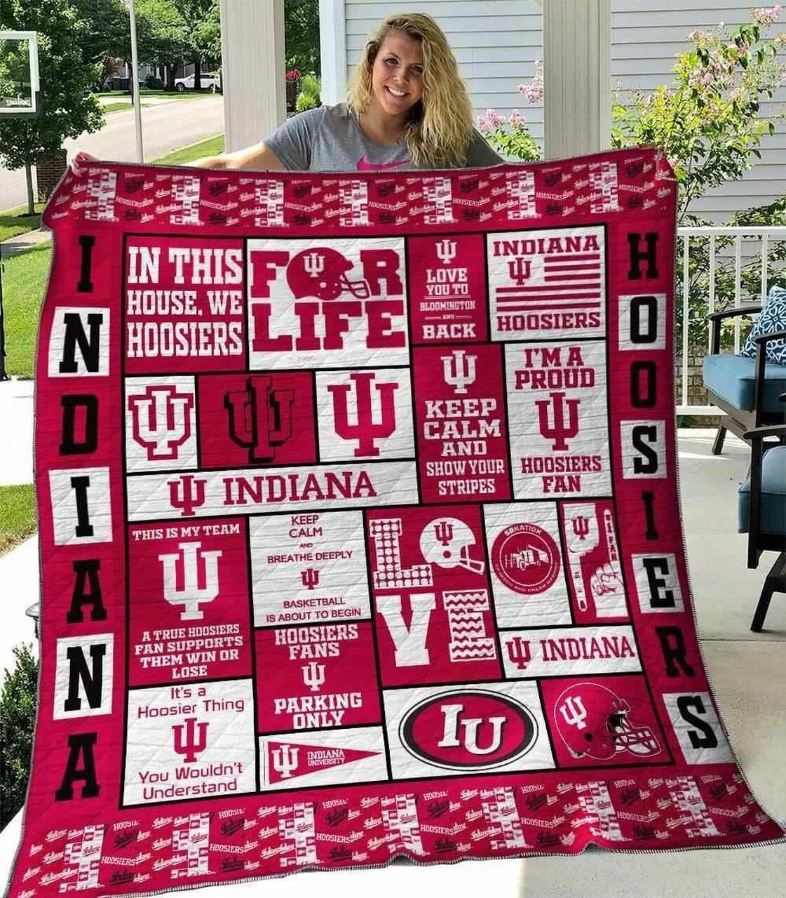 Indiana Blanket Th1607 Quilt